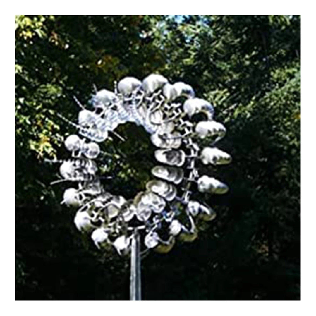 Unique and magical windmill made of metal | Magical kinetic metal sculpture