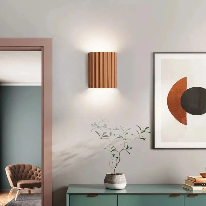 WärmeAura | Wall lamp made of resin for a warm atmosphere