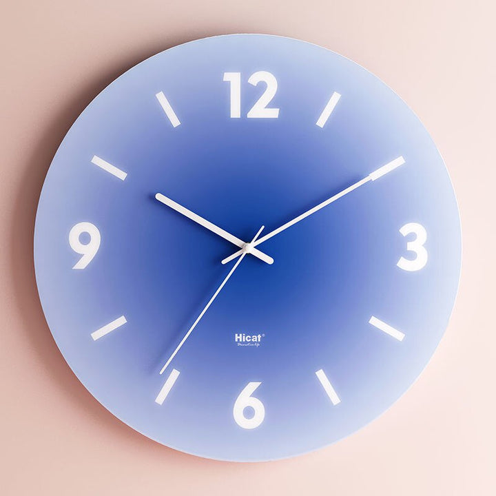 Luxury Wall Clock Made of Glass