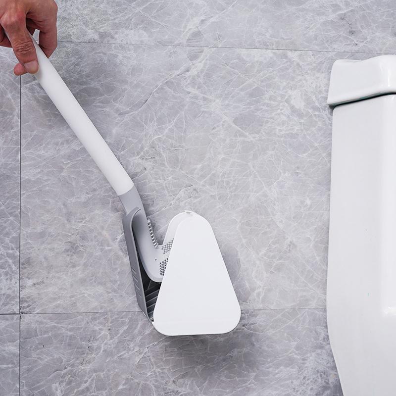Longer Grip Flexible Silicone Golf Toilet Brush