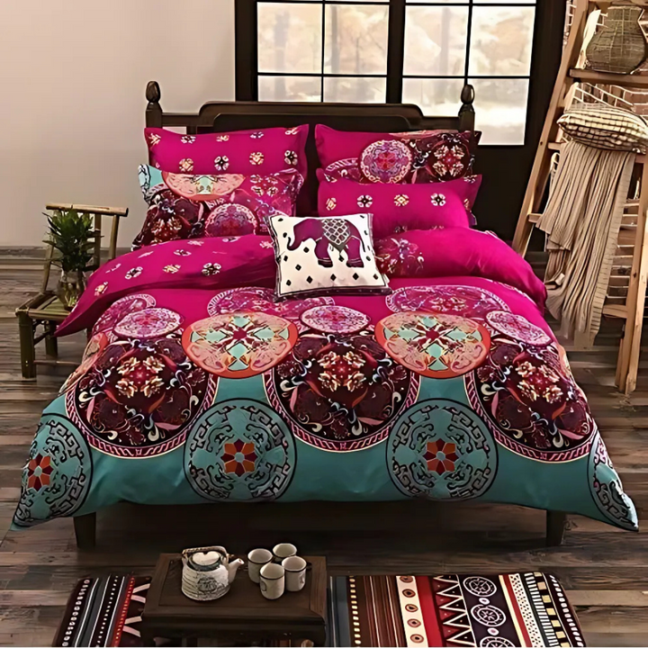 Duvet Cover Colourful Abstract Bedding Set