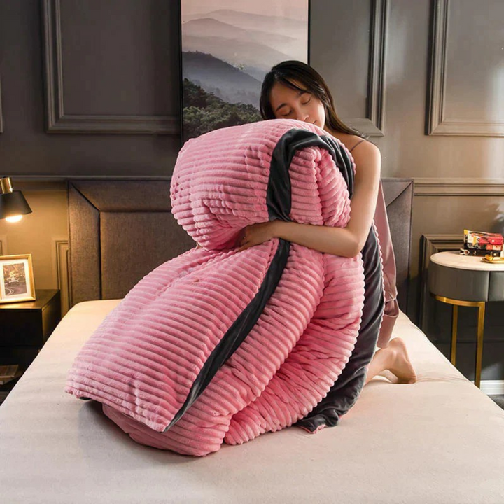 Fleece Blanket Soft Warm Plush Bedding