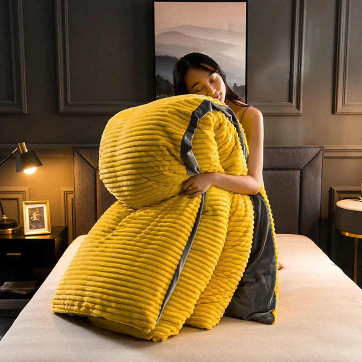 Fleece Blanket Soft Warm Plush Bedding