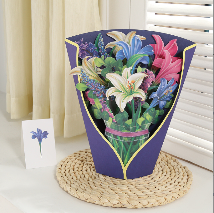 Plastic Pop-up Flower | Incl. Free Gift Cards - Fair