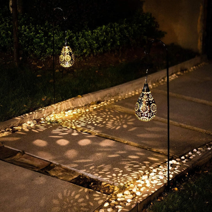 Garden Hanging Lamp | Stylish Outdoor Lighting with Solar Power