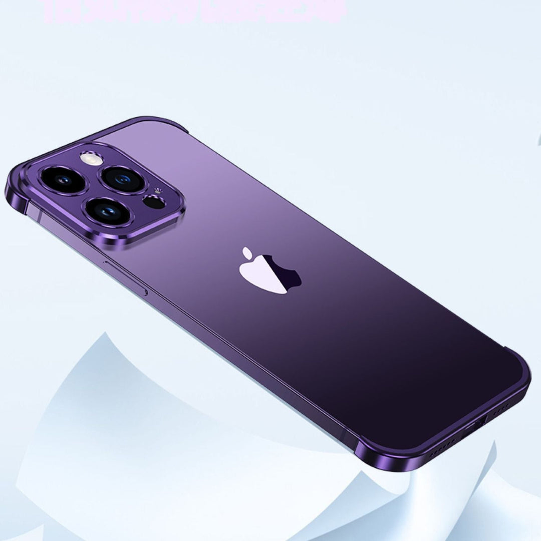 Ultra-Thin Metal Phone Case | Slim and Sturdy | Shockproof Protection for iPhone and Android |