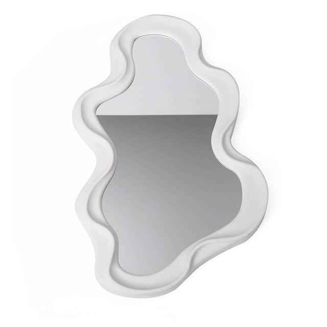 Irregular Wave Wall Mirror