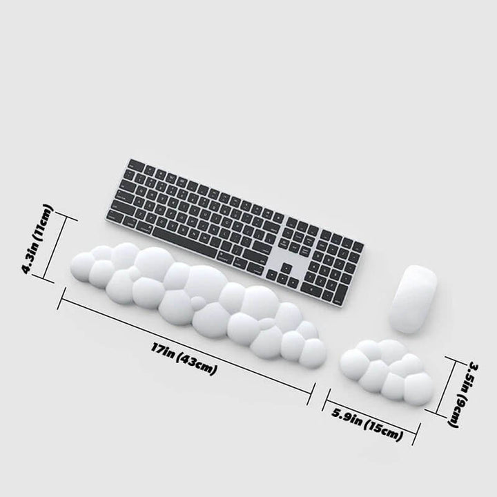 Cloud-shaped Keyboard &amp; Mouse Wrist Rest