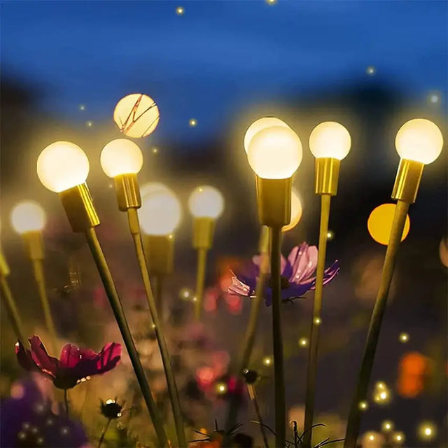 The Magic of the Solar Lamp with Firefly Effect