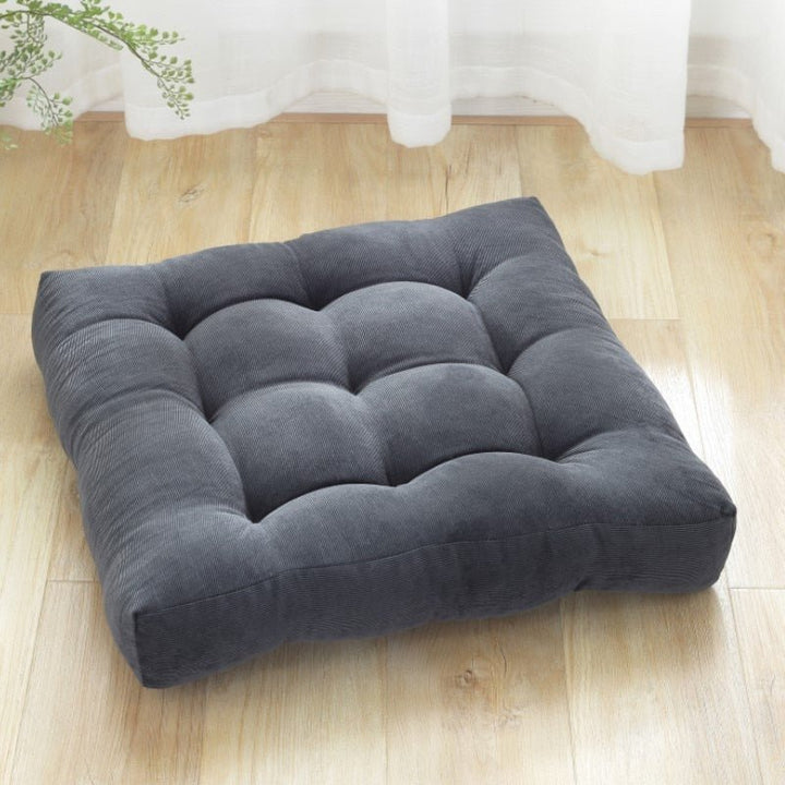Large thick super soft corduroy floor cushion