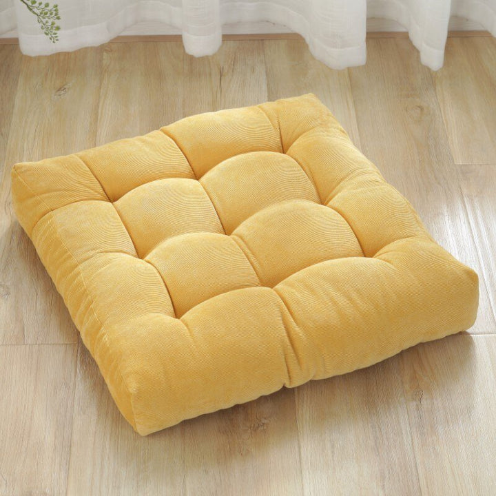 Large thick super soft corduroy floor cushion