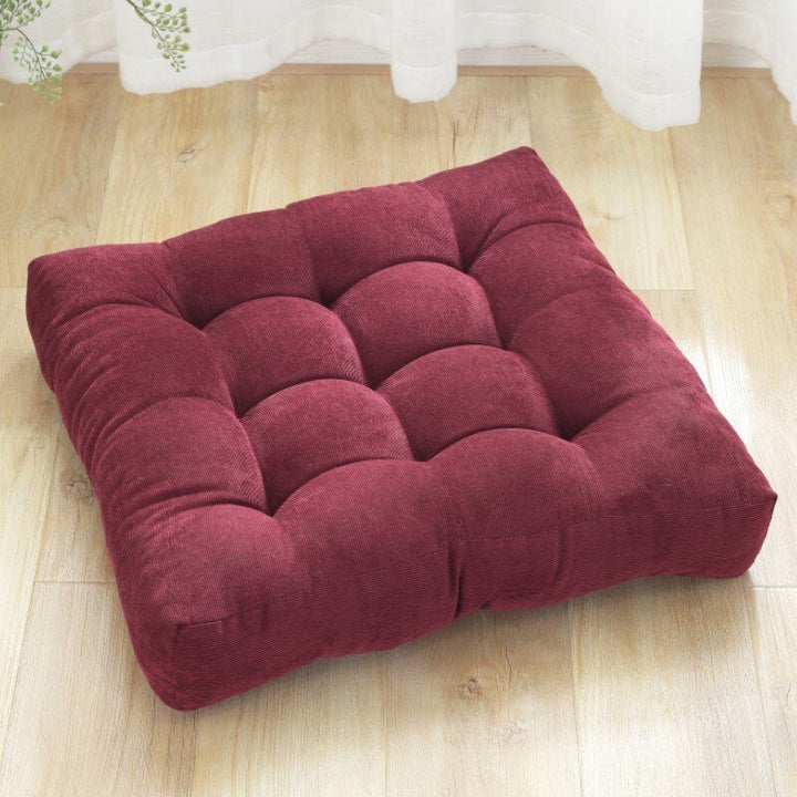 Large thick super soft corduroy floor cushion