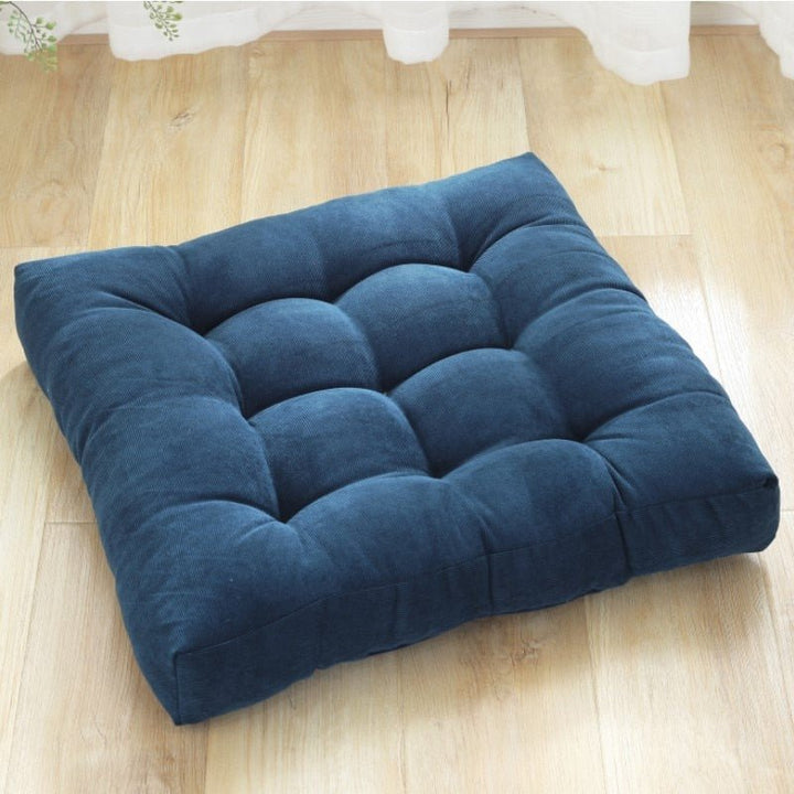 Large thick super soft corduroy floor cushion