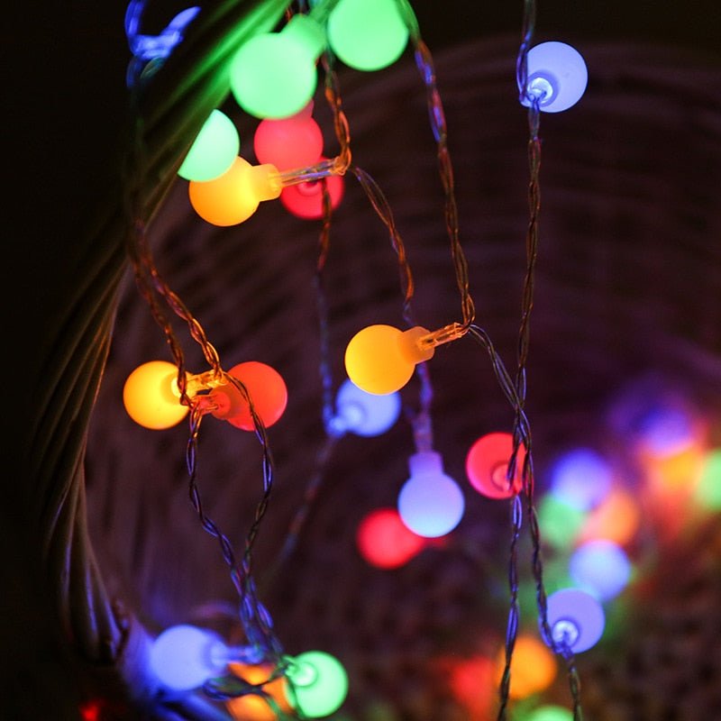 LED Ball String Lights