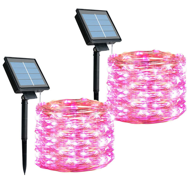 Solar string lights for outdoor use | Waterproof solar garden lights