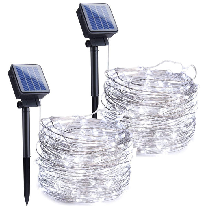 Solar string lights for outdoor use | Waterproof solar garden lights