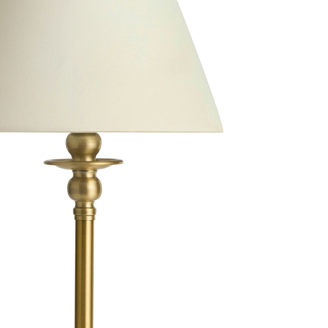 Lucille Ornate LED Rechargeable Wireless Lamp - Brass