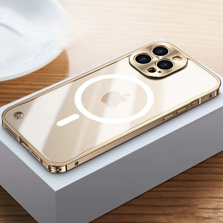 Metal Luxury MagSafe Case for iPhone Pro Max - Slim and Stylish Design with Maximum Protection