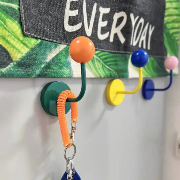 Eames Dot colour Rush Hook Magnet