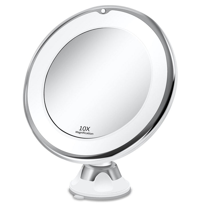 Cosmetic mirror with lighting – LED makeup mirror with magnification function