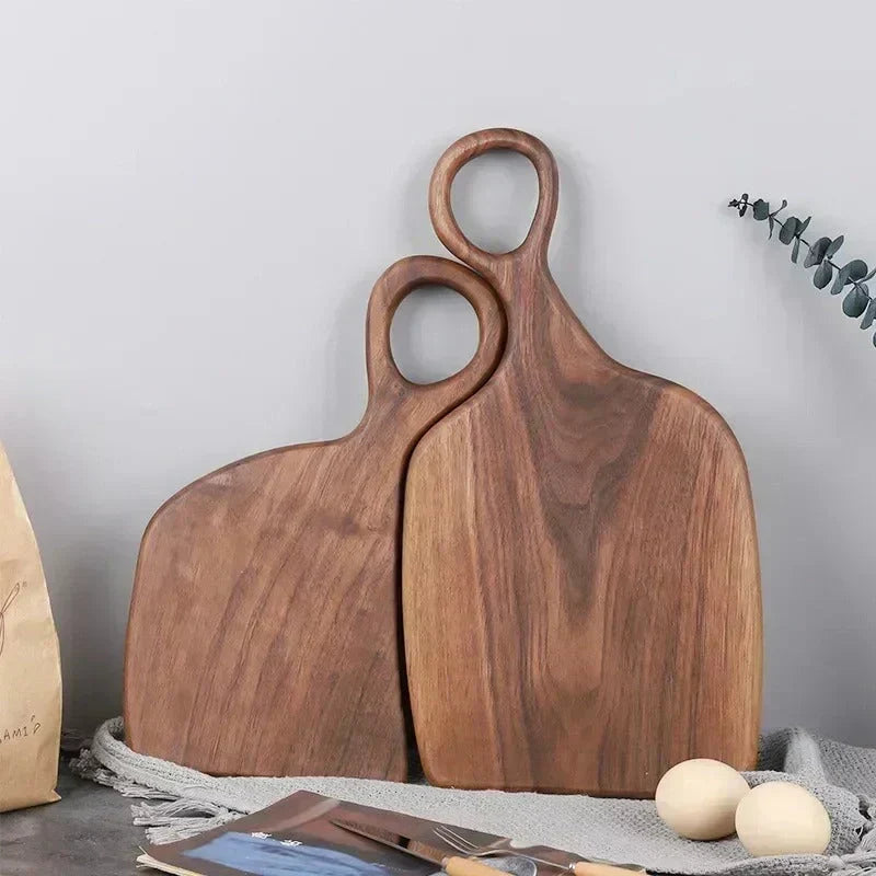 WaldenCraft Walnut Cutting Board – Luxurious Double-Sided Cutting &amp; Serving Board
