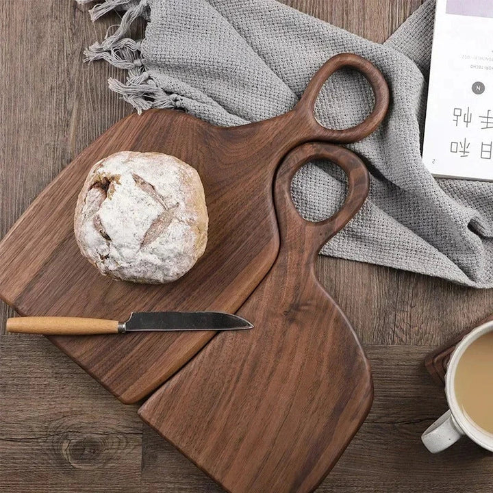 WaldenCraft Walnut Cutting Board – Luxurious Double-Sided Cutting &amp; Serving Board