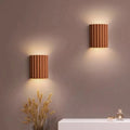 Minimalist Groove Wall Lamp | Resin, Up and Down