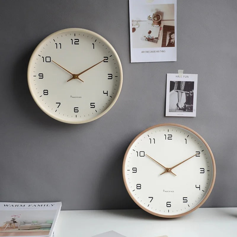 Minimalistic Wall Clock | Metal &amp; Resin