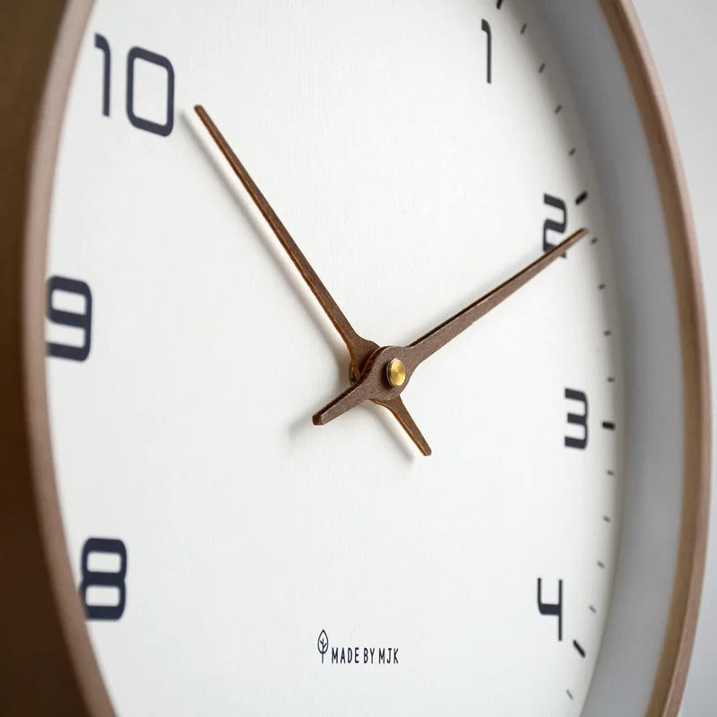 Minimalistic Wall Clock | Metal &amp; Resin