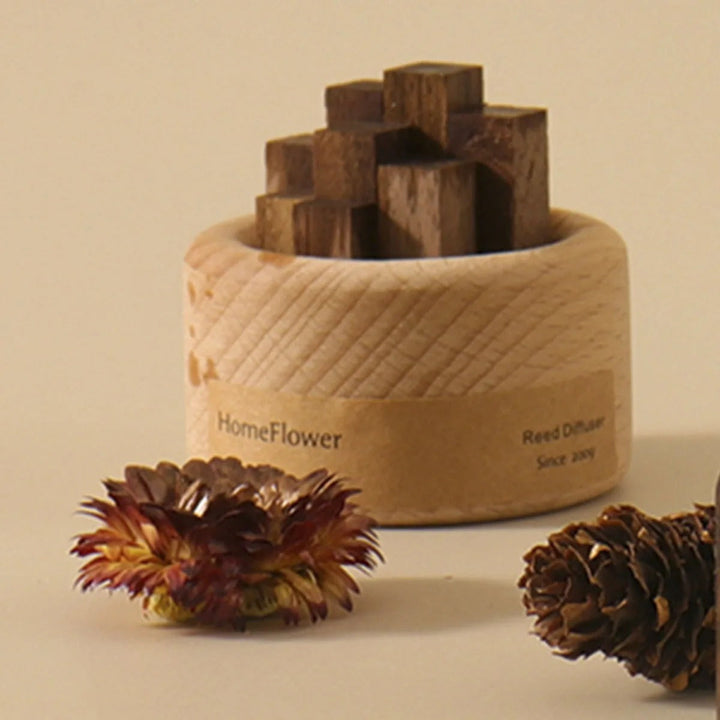 Natural Scent Diffuser | Solid Wood