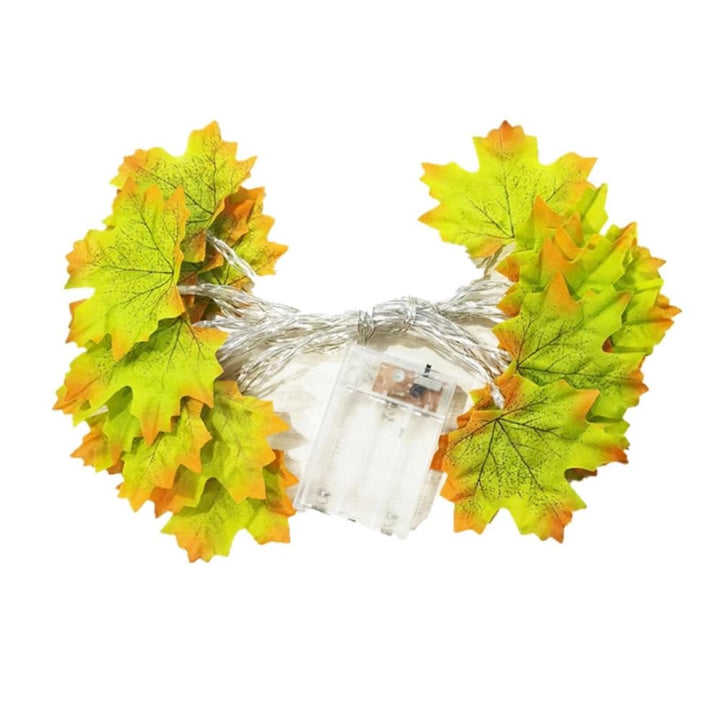 Maple Leaves Autumn String Lights
