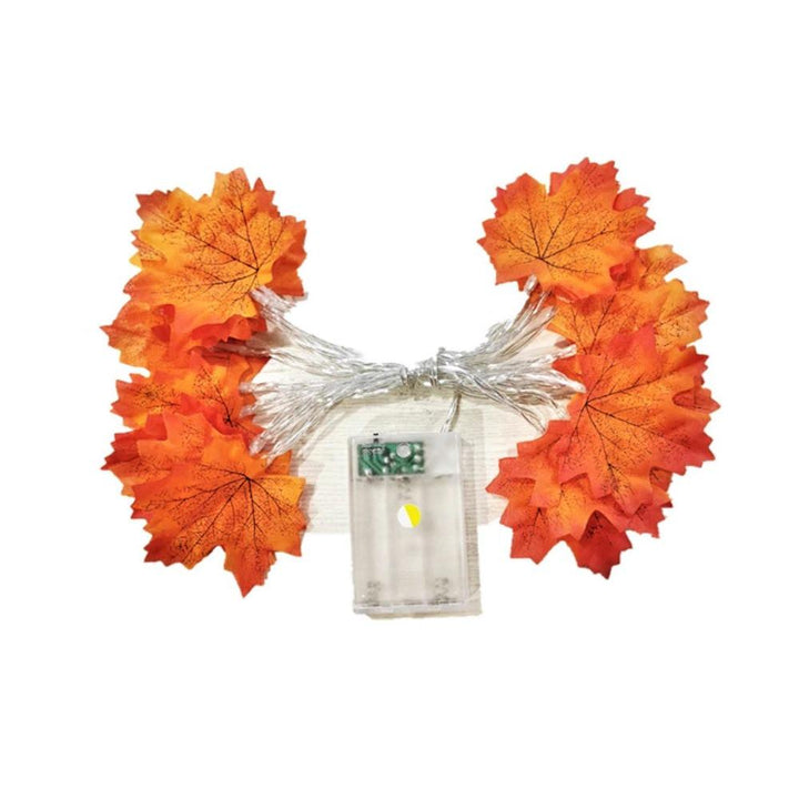 Maple Leaves Autumn String Lights