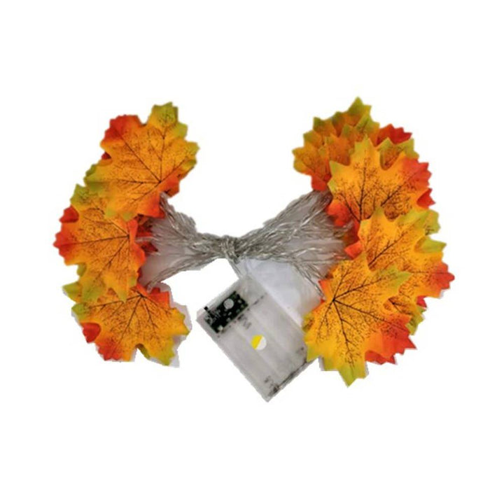 Maple Leaves Autumn String Lights