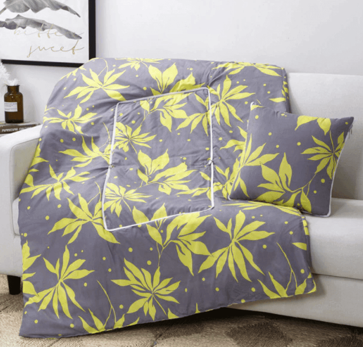 2In1 colourful Cartoon Pillow Blanket
