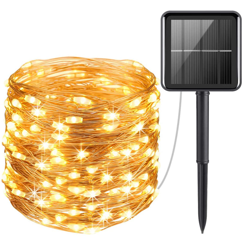 Solar-powered Mini String Lights