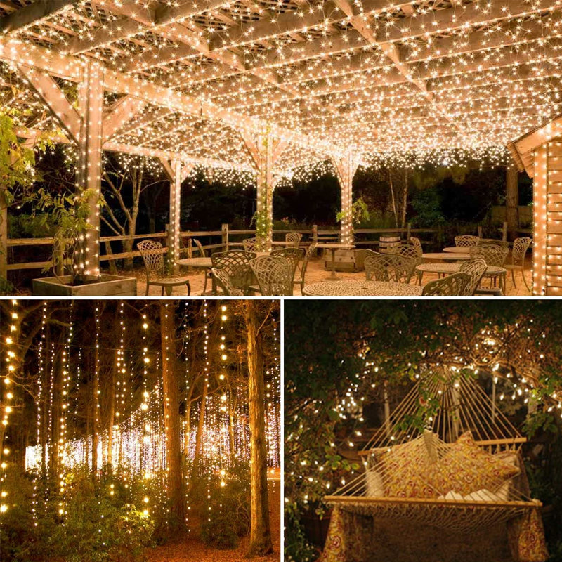 Solar-powered Mini String Lights