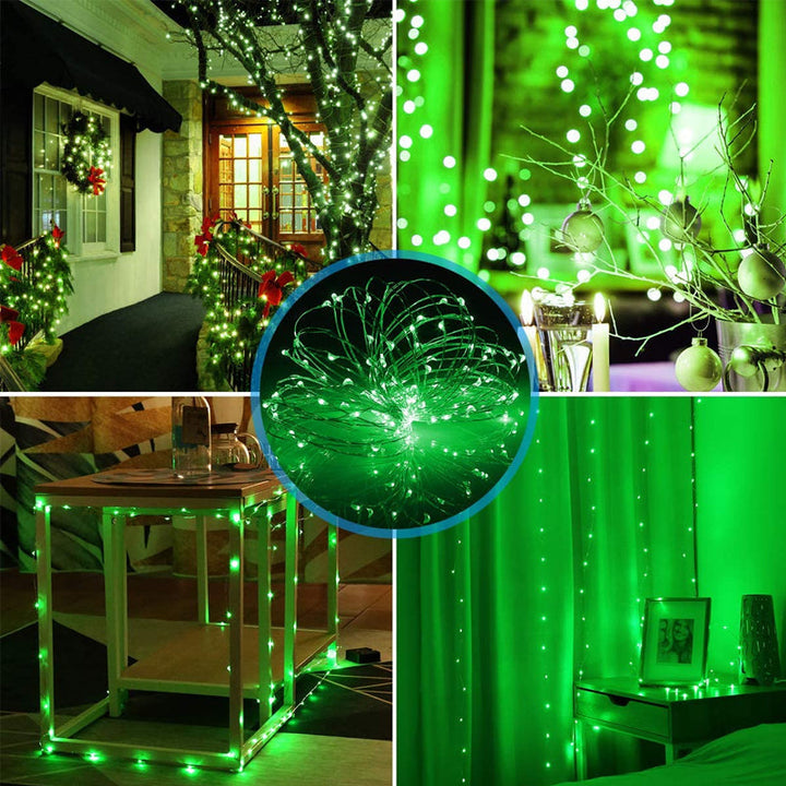Solar-powered Mini String Lights