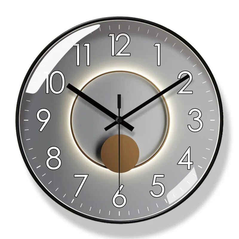 Modern Nordic style wall clock