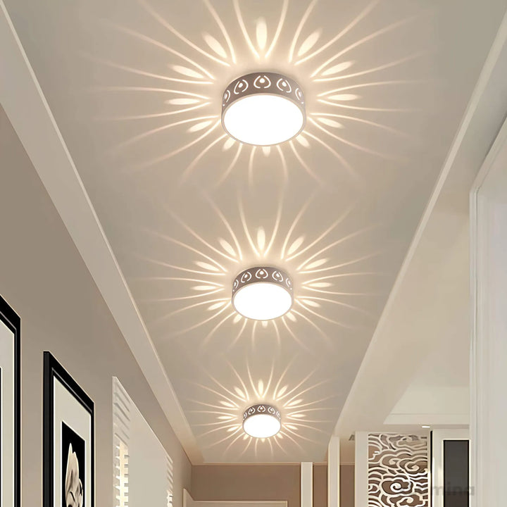 LED ceiling light - for entrance, hallway and balcony