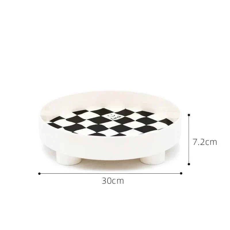 Monochrome Chessboard Storage Tray