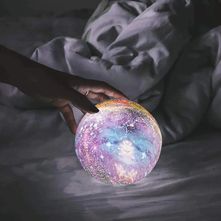 Scandinavian Moon Lamp | 16 colours | With Remote Control - Sky