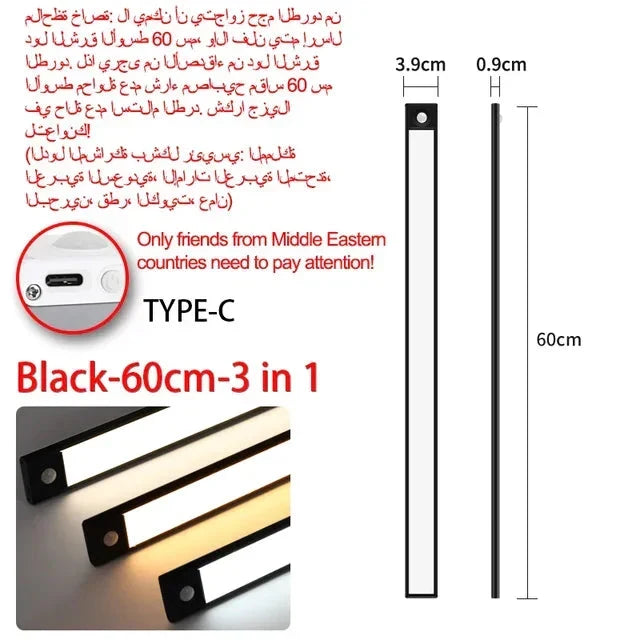 Motion Sensor night light Wireless Under Cabinet Lights For Kitchen |