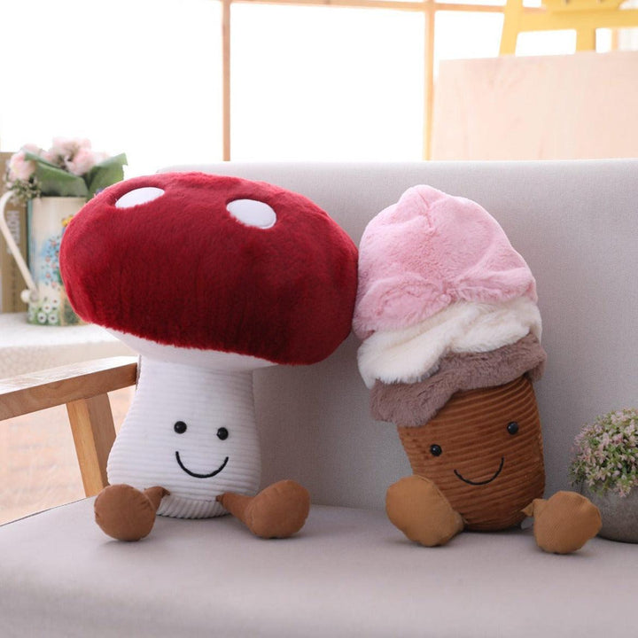 Mushroom Plush Pillow