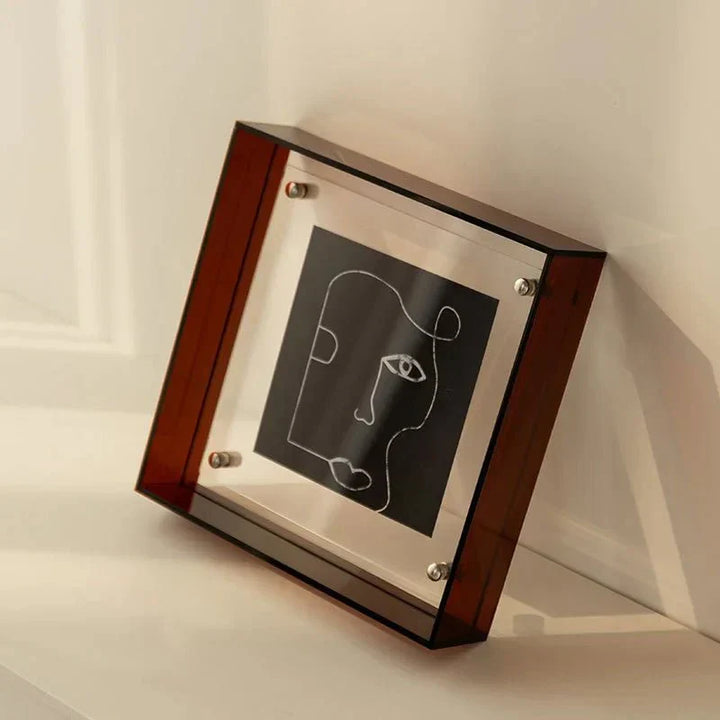 Neon Acrylic Floating Picture Frame
