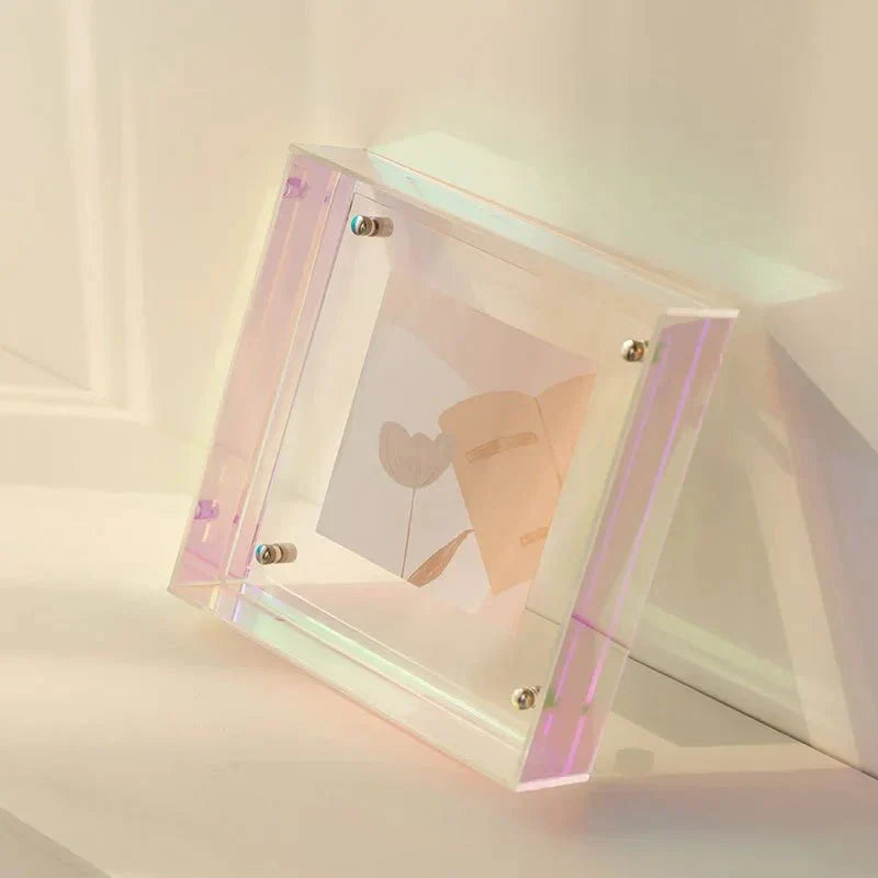 Neon Acrylic Floating Picture Frame