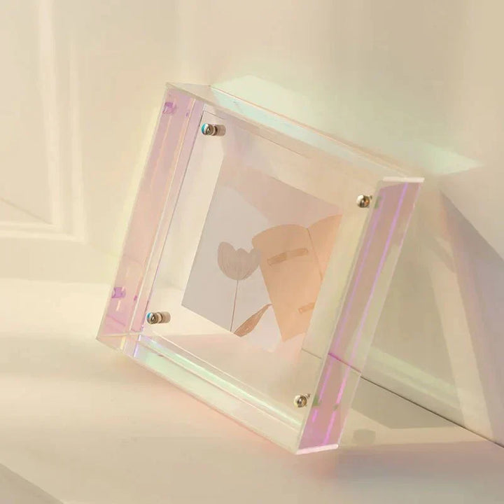 Neon Acrylic Floating Picture Frame