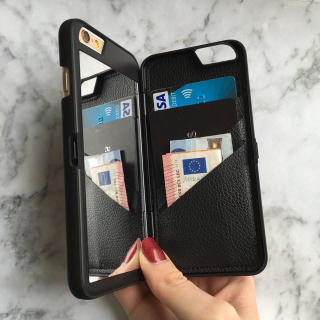 Lily - The Luxury Makeup Mirror/Wallet Case for iPhone |