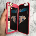 Lily - The Luxury Makeup Mirror/Wallet Case for iPhone |