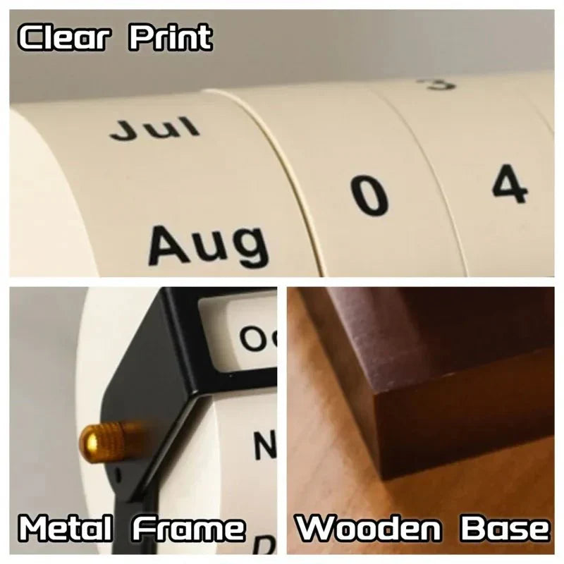 Perpetual Bike Desk Calendar