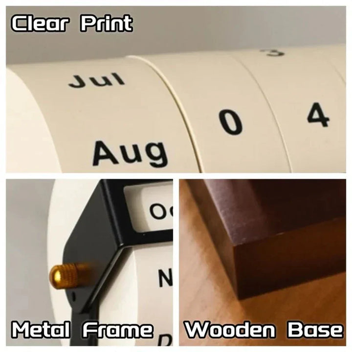 Perpetual Bike Desk Calendar